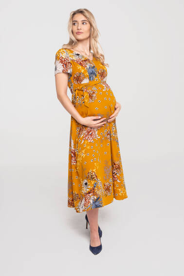 Sukienka ciążowa i do karmienia Riona KR