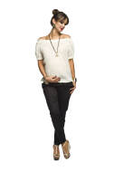 Spodnie ciążowe Lauren czarne 1